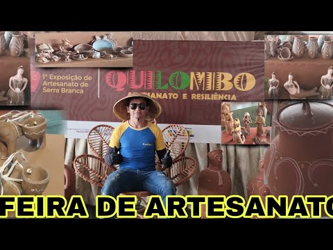 PRIMEIRA EXPOSIÇÃO DA FEIRA DE ARTESANATO DE SERRA BRANCA PARAÍBA.