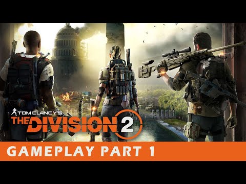 The Division 2 Private Beta Gameplay - Part 1 (Low Settings, No Commentary)