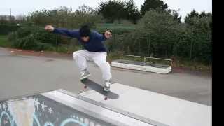 preview picture of video 'session photo au skatepark de pénestin des vacance de noël 2014'