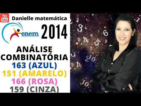 QUESTÃO 151 (AMARELO) ENEM 2014 ANÁLISE COMBINATÓRIA | PERMUTAÇÃO