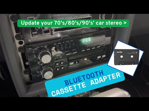 Cassette BLUETOOTH Tape Adapter to update your CLASSIC CAR!