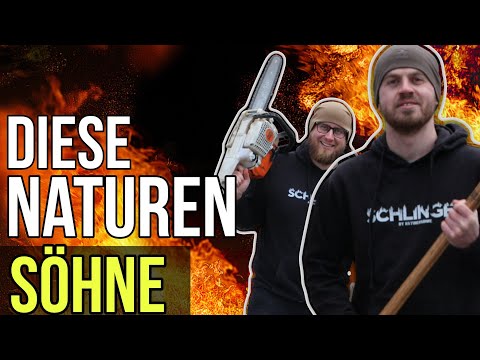 Was machen die Naturensöhne nur mit dem Wald ?
