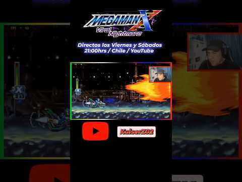Donas, motos y un Fénix, que mejor pa un stage.  #megamanx #blazeheatnix #kaiserz