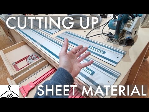 Cutting Up Mdf Cutting Lists // Tools Needed & Best Way To Do It // Vid#152