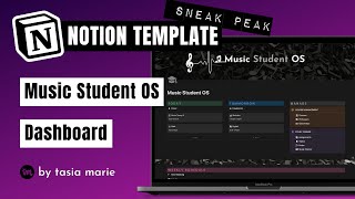 Music Student OS Template Tour