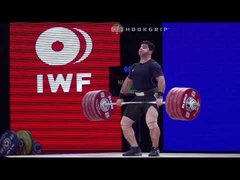 Navab Nasirshelal (105) - 220kg, 223kg, & 226kg Cleans @ 2015 Senior World Championships