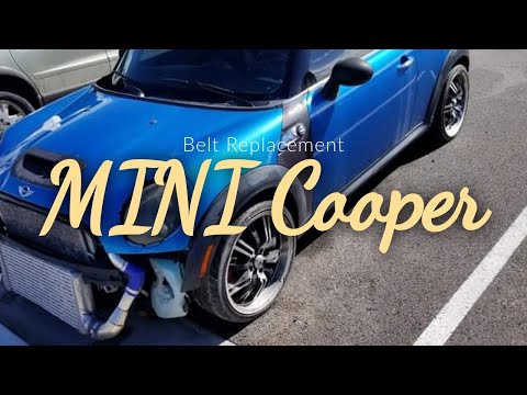 How to Replace Serpentine Belt 07-13 Mini Cooper S