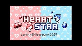 Heart Star Levels 1-60 Speedrun in 20:35