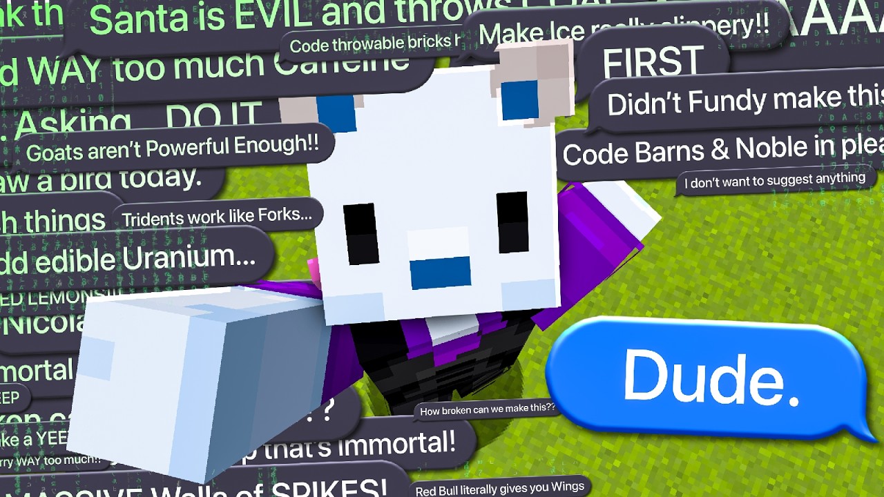 I Coded Too Many Terrible Minecraft Ideas...