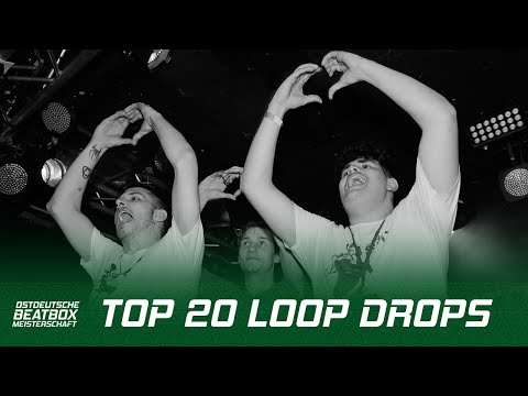 TOP 20 DROPS | LOOPSTATION | East German Beatbox Championship 2023