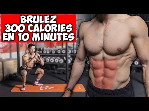 BRULEZ 300 CALORIES EN 10 MINUTES !