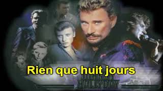 JOHNNY HALLYDAY   Rien que huit jours live Aladdin théater Las Vegas 1996  ESPACE KARAOKE 51