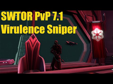 SWTOR 7.1 PvP | 2023 lvl 80 - Virulence Sniper - Alderaan | Old guy still rolling