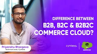 Difference between B2B, B2C and B2B2C Salesforce Commerce Cloud?