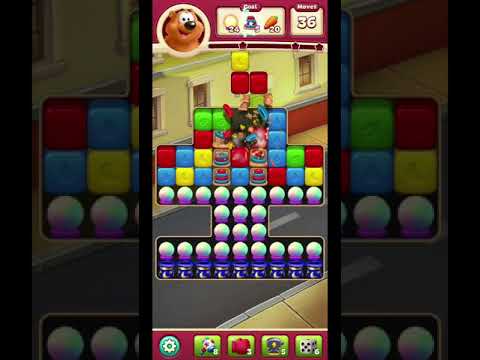 Toon Blast Level 2287 - NO BOOSTERS