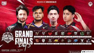 PUBGM | SW ALL STARS WAR — GRAND FINALS  | DAY 3 - THE ULTIMATE BATTLE ENDS HERE! #4t  #horaaesports