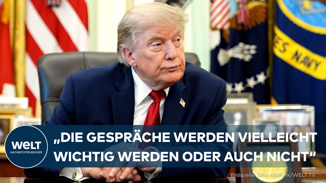 IRAN-KRIEG: Trump bestätigt USA-Iran-Talks in Katar! „Vielleicht wichtig, vielleicht nicht“