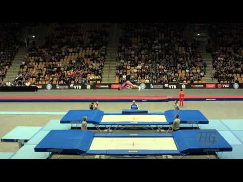 KORNETSKAYA Anna (RUS) - 2015 Trampoline Worlds - Qualification TR Routine 2