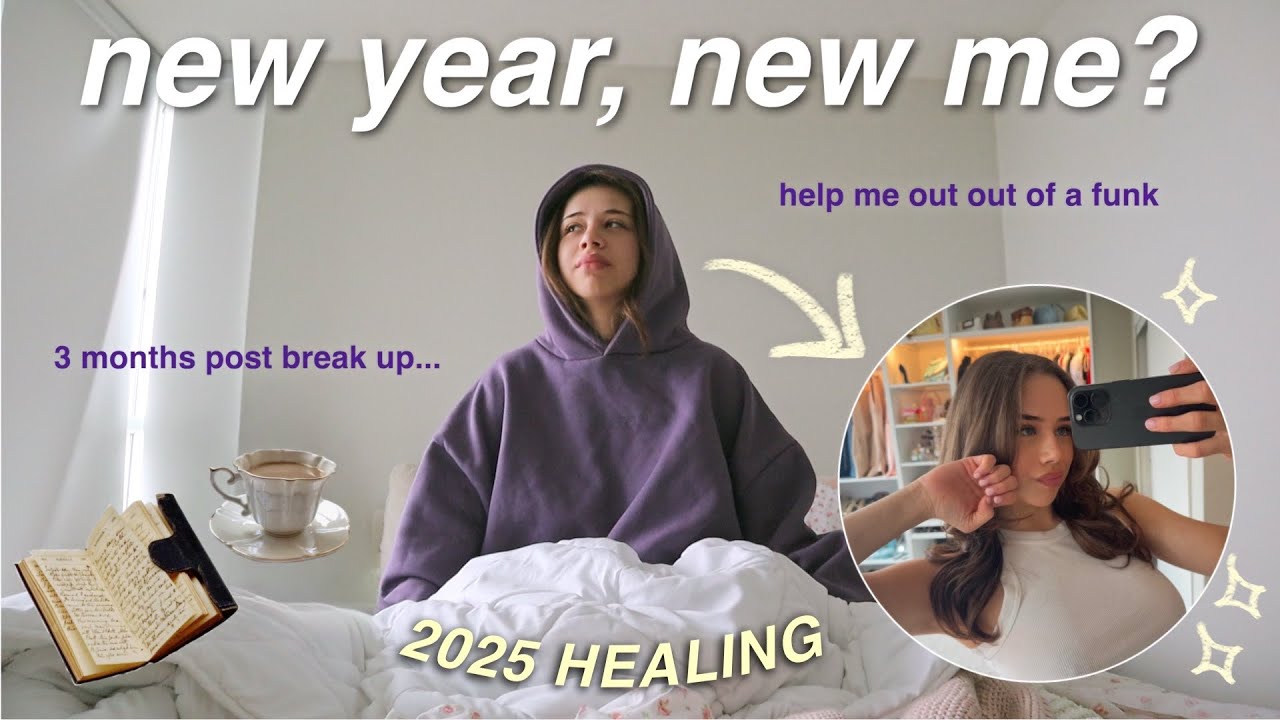 GETTING MY LIFE BACK TOGETHER FOR 2025: the ultimate guide to go from saddie to baddie 🥲⭐️ #healing