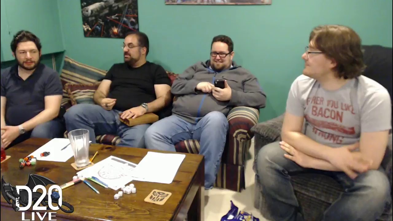 D20 Live Stream: Shadowrun RPG