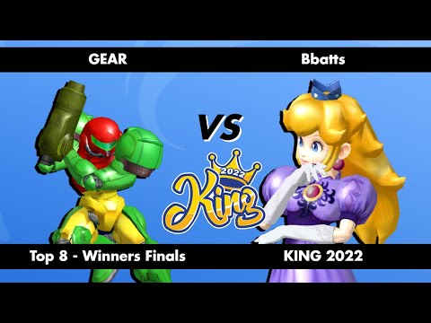 King 2022 - Gear (Samus) vs Bbatts (Peach) - Top 8 - Winners Finals