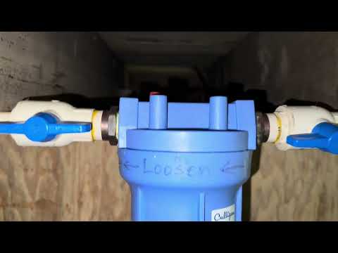 How To Release The Pressure From The Culligan Water Filter Housing