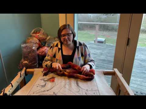 How to Use and Manage Fleece/Roving in Your Rug Hooking Project