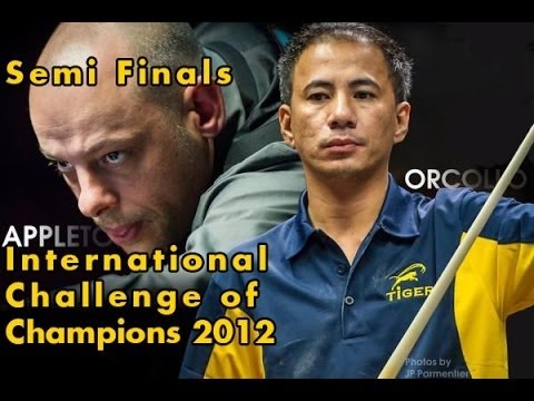 Darren Appleton vs Dennis Orcollo - 2012 Int. Challenge of Champions [SemiFinals]