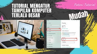 Download lagu CARA MUDAH MENGATASI TAMPILAN LAYAR LAPTOP DAN KOMPUTER TERLALU BESAR ATAU KECIL mp3 Download lagu CARA MUDAH MENGATASI TAMPILAN LAYAR LAPTOP DAN KOMPUTER TERLALU BESAR ATAU KECIL mp3