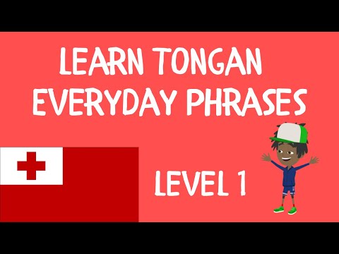 Learn Tongan – Common Everyday Phrases (Tongan Language)