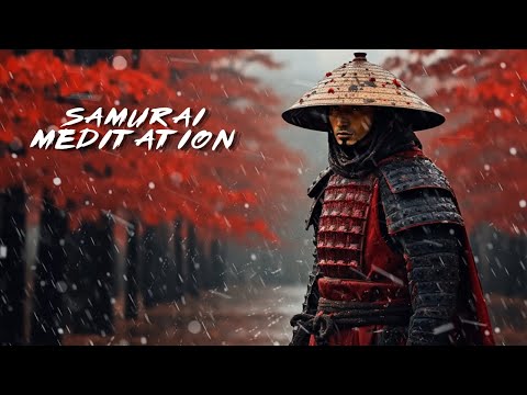 Samurai Meditation For 1 Hour - Relaxation and Psychological Relief - Sounds of working, yoga
