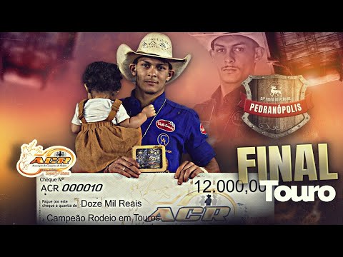 PEDRANÓPOLIS-SP 2025 | DISPUTA FINAL em TOUROS