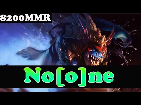 Dota 2 - No[o]ne- 8200 MMR Plays Slark - Ranked Match Gameplay