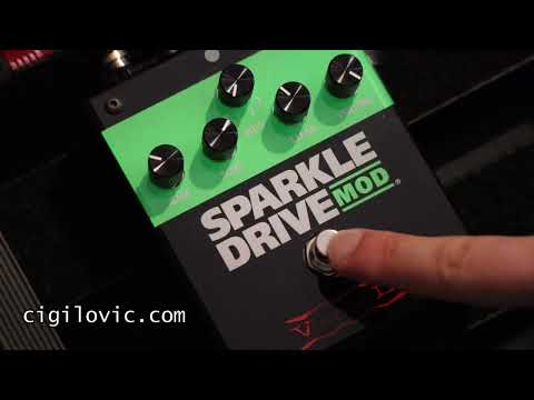 Voodoo Lab Sparkle Drive Mod Sound Demo