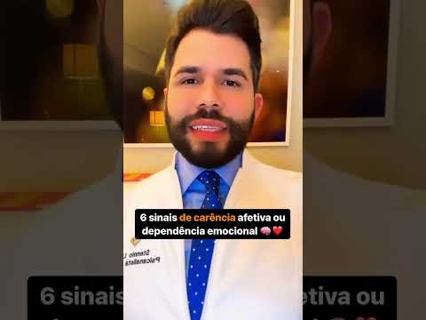 6 sinais de carência afetiva