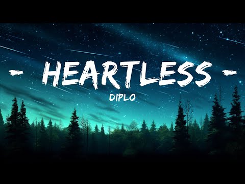[1HOUR] Diplo - Heartless (Lyrics) ft. Morgan Wallen | The World Of Music