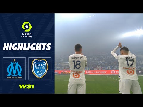 OLYMPIQUE DE MARSEILLE - ESTAC TROYES (3 - 1) - Highlights - (OM - ESTAC) / 2022-2023