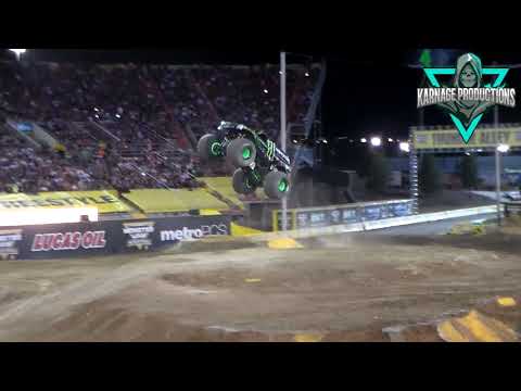 Monster Monday: Monster Jam World Finals 17 Monster Energy Damon Freestyle