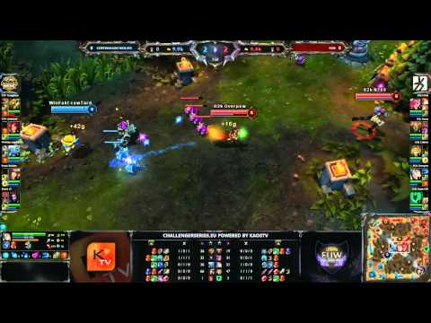 Copenhagen Wolves vs h2k gaming - Map 1 - EUWChallenger #13