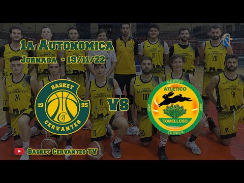 22-23 1a Autonomica: Cervantes - Basket Atlético Tomelloso (J. 19/11/22)