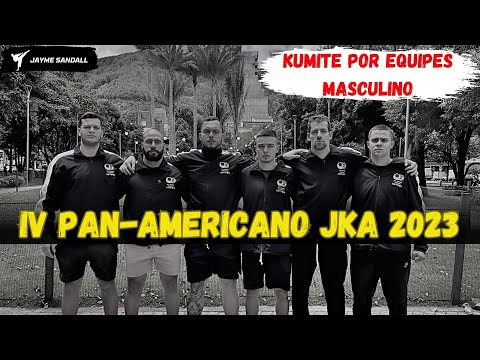 IV Campeonato Pan-americano de karate JKA 2023 - final kumite por equipes masculino
