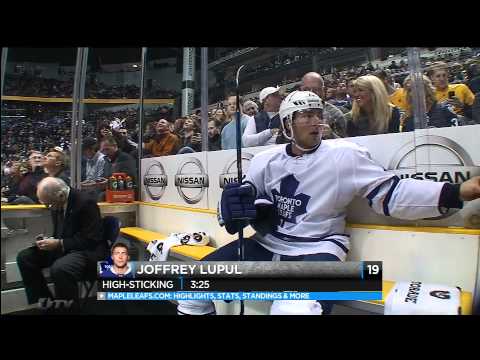 Leafs @ Predators - Highlights "Down And Downer"  - 111117
