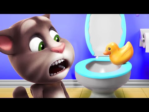 Talking Tom 🐱 Bathroom Buddy 😀 Cartoon for kids Kedoo ToonsTV