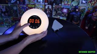 Sunrise Alarm Clock Review (TIME TO WAKE UP)