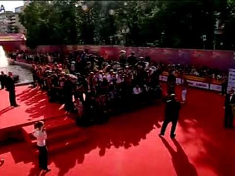 Valique & the band @ Moscow Film Festival opening 2008 Red Carpet