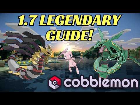 How To Get EVERY Legendary & Mythical Pokemon In Cobblemon 1.7 And Beyond!
