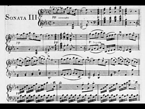 Martin Pierre Dalvimare - Harp Sonata in E-Flat Major, Op.9 No.3