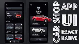 🔴 Car Rental App UI - Speed Code  -  React Native