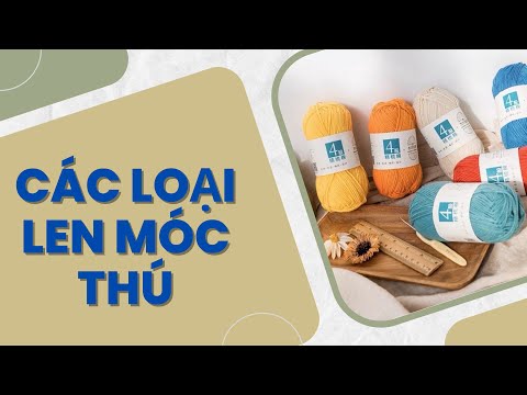 Chọn loại len móc cho thú