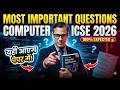 Computer Most Important Questions ICSE Computer Application ICSE Class 10 Sirtarunrupani​